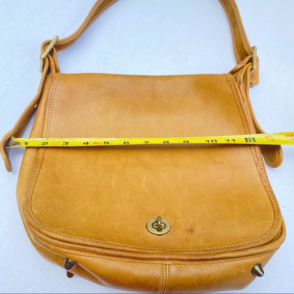 COPY - Vintage leather coach bag - Picture 9 of 10